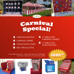 Carnival Party Rental Special